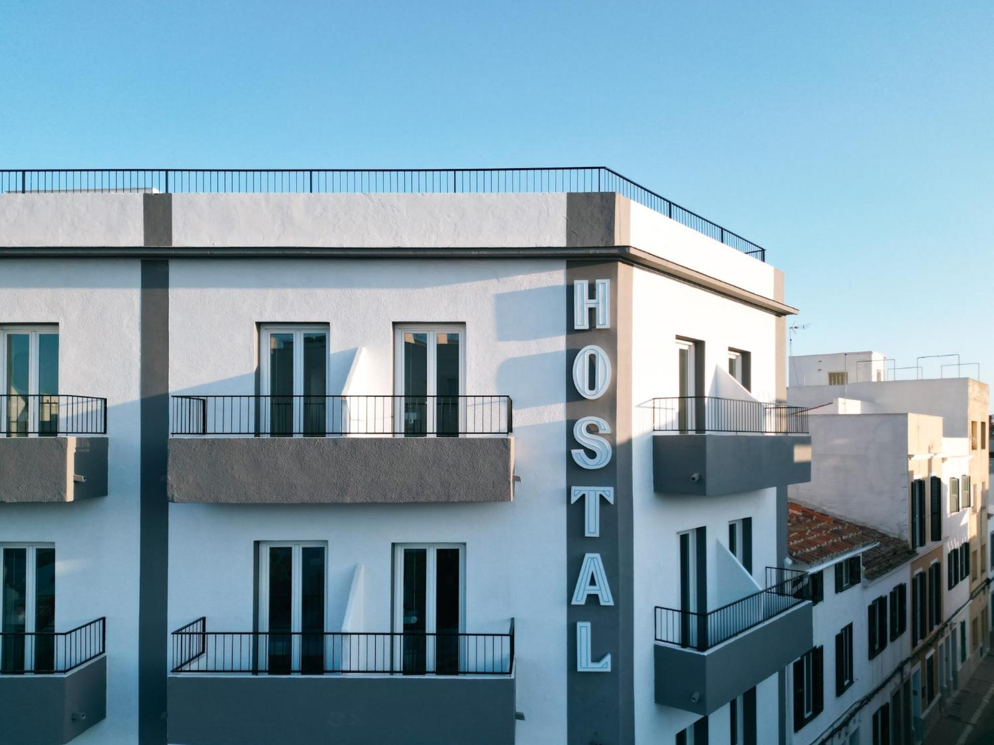 Hostal Sa Roqueta Mahon エクステリア 写真